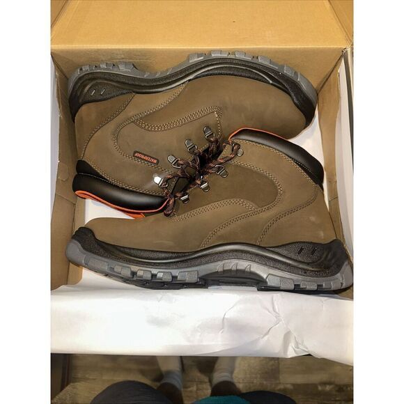 Hytest DA 6" Knox WP ST EH Brown Steel Toe Boots. Size 12W. Waterproof. NWT. - Picture 9 of 9